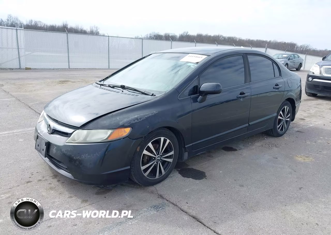 2008 Honda Civic Lx VIN:1HGFA16598L025300 - 2