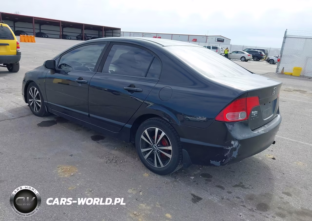 2008 Honda Civic Lx VIN:1HGFA16598L025300 - 3