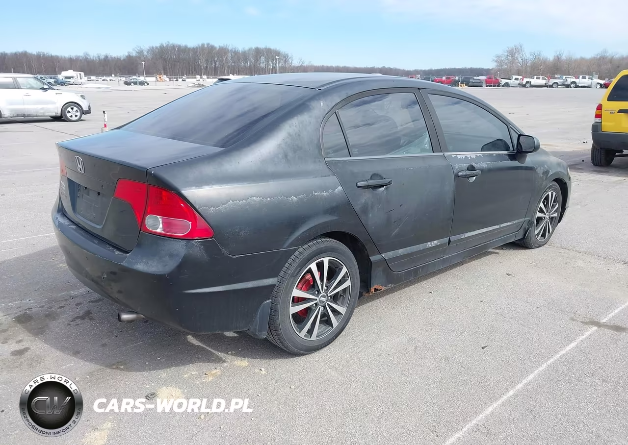 2008 Honda Civic Lx VIN:1HGFA16598L025300 - 4