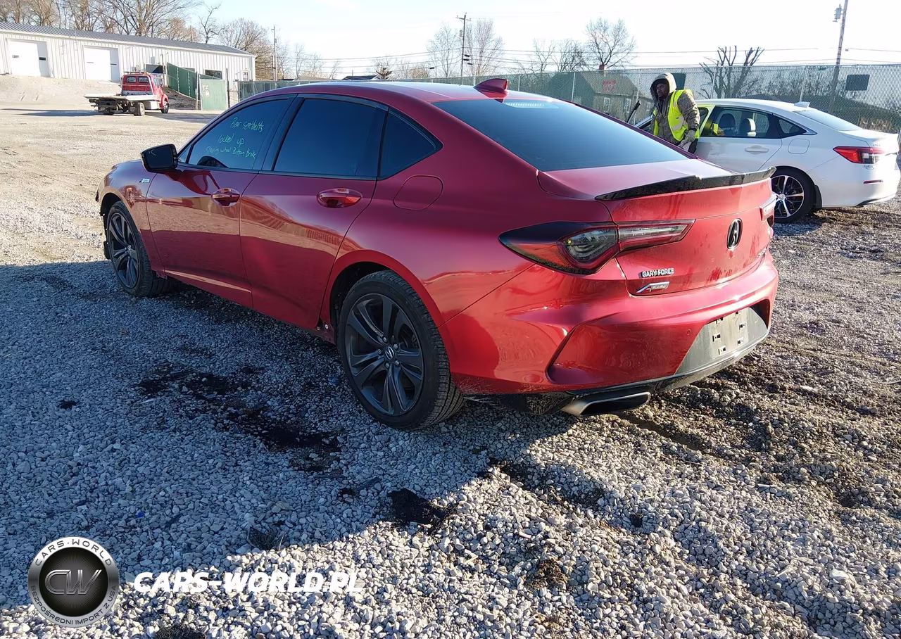 2022 Acura Tlx A-Spec Package VIN:19UUB6F52NA002109 - 3