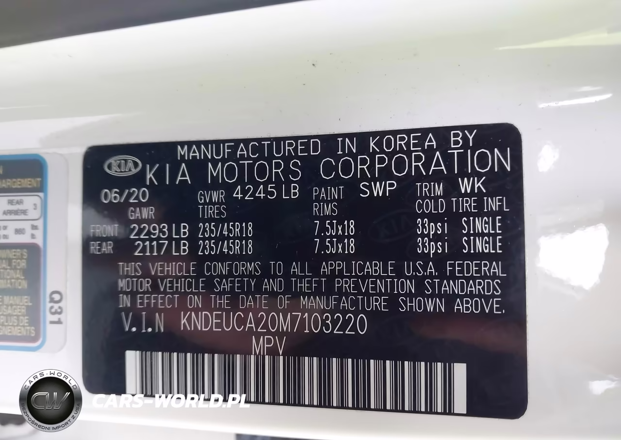 2021 Kia Seltos S Turbo VIN:KNDEUCA20M7103220 - 9