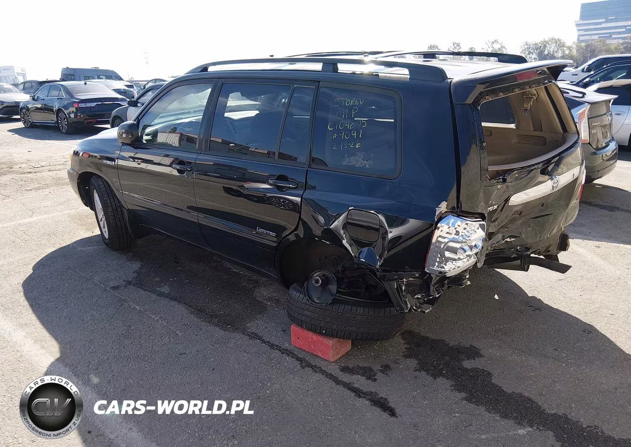 2006 Toyota Highlander Hybrid Limited V6 VIN:JTEDW21A860009097 - 3
