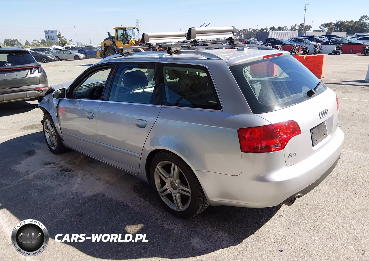 2007 Audi A4 2.0T Avant VIN:WAUKF78E97A136533 - 3