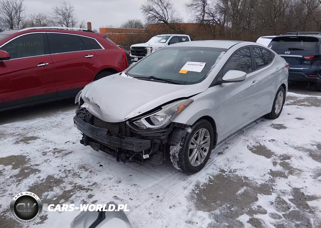 2016 Hyundai Elantra Se VIN:5NPDH4AE4GH771506 - 2