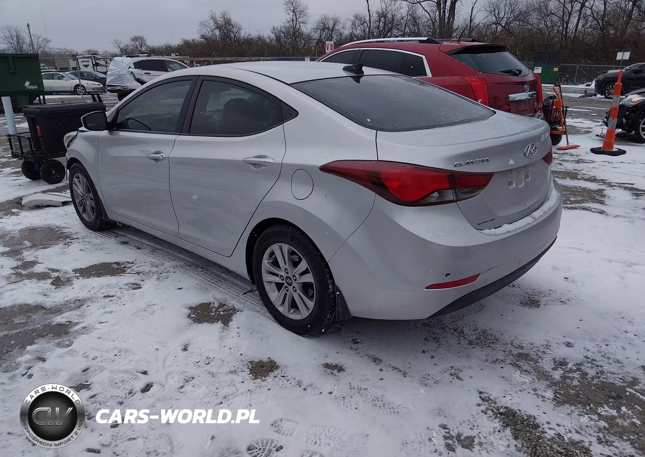2016 Hyundai Elantra Se VIN:5NPDH4AE4GH771506 - 3