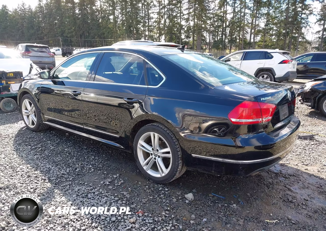 2013 Volkswagen Passat 2.0L Tdi Sel Premium VIN:1VWCN7A36DC122296 - 3