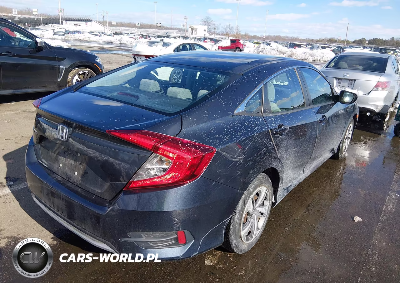 2020 Honda Civic Lx VIN:2HGFC2F61LH550060 - 4