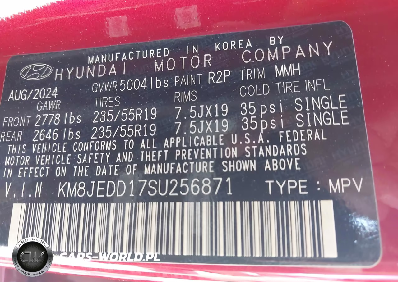 2025 Hyundai Tucson Hybrid Limited VIN:KM8JEDD17SU256871 - 9