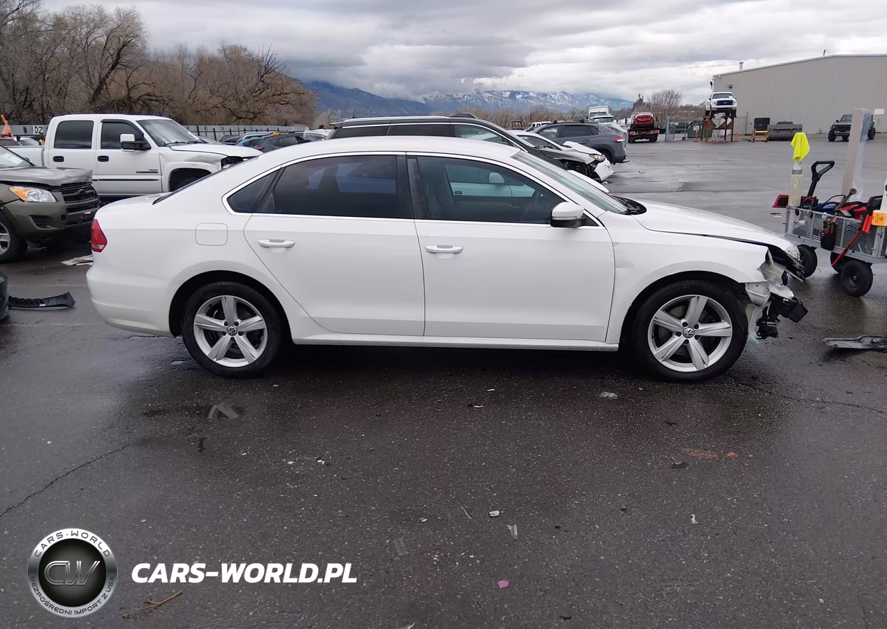2014 Volkswagen Passat 2.5L Se VIN:1VWBP7A37EC012297 - 13
