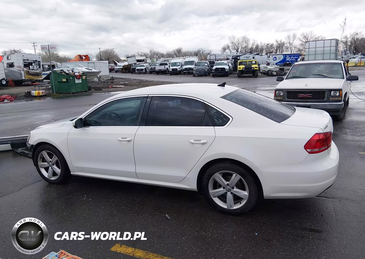 2014 Volkswagen Passat 2.5L Se VIN:1VWBP7A37EC012297 - 14
