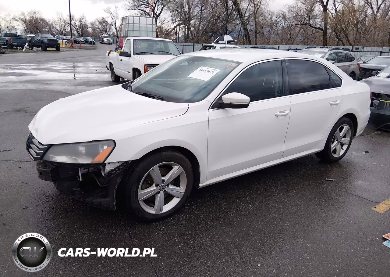 2014 Volkswagen Passat 2.5L Se VIN:1VWBP7A37EC012297 - 2
