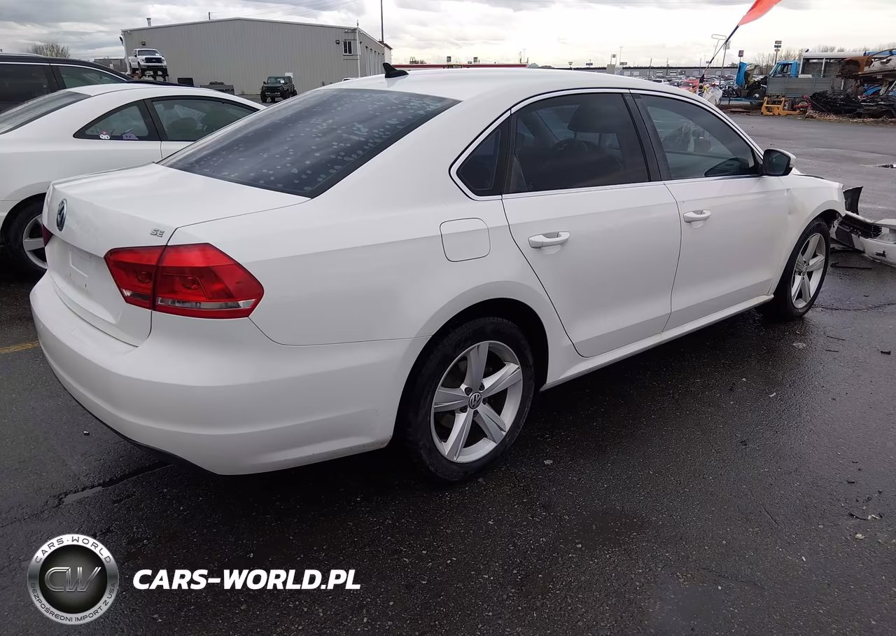 2014 Volkswagen Passat 2.5L Se VIN:1VWBP7A37EC012297 - 4