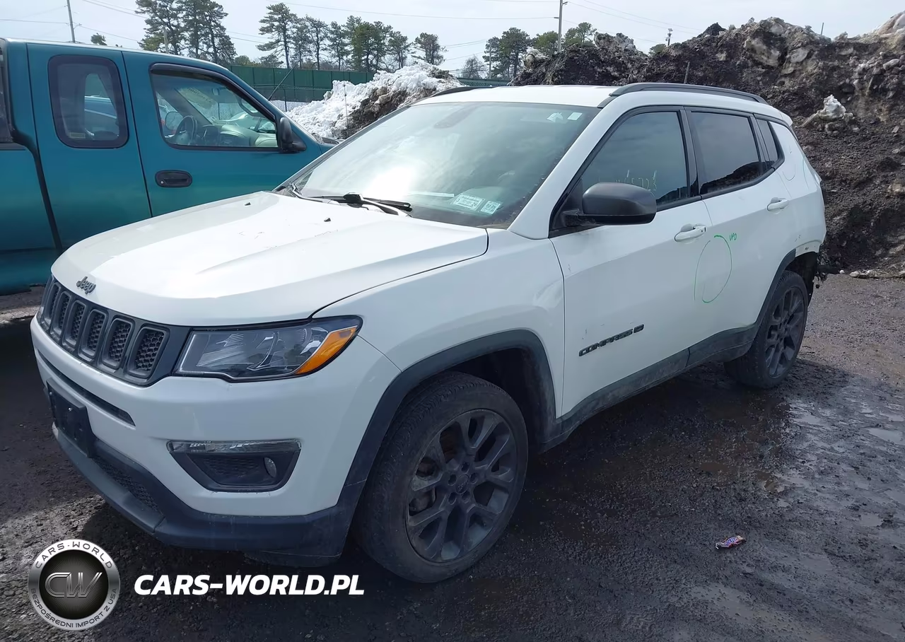 2021 Jeep Compass 80Th Anniversary 4X4 VIN:3C4NJDEB2MT524439 - 2