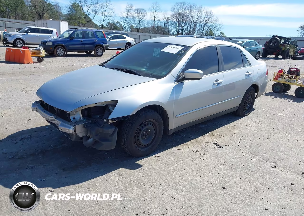 2007 Honda Accord 2.4 Lx VIN:3HGCM56427G709299 - 2