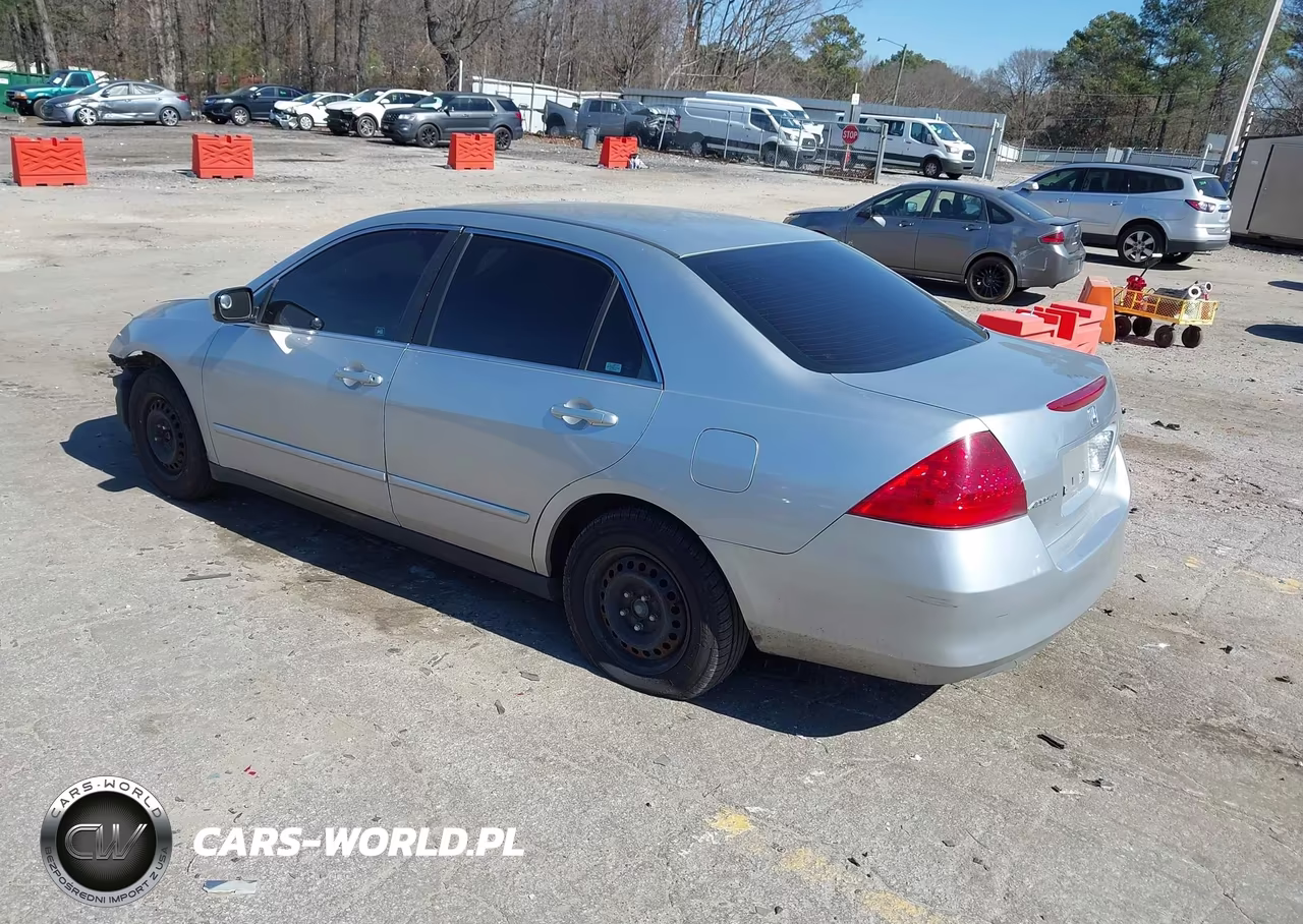 2007 Honda Accord 2.4 Lx VIN:3HGCM56427G709299 - 3