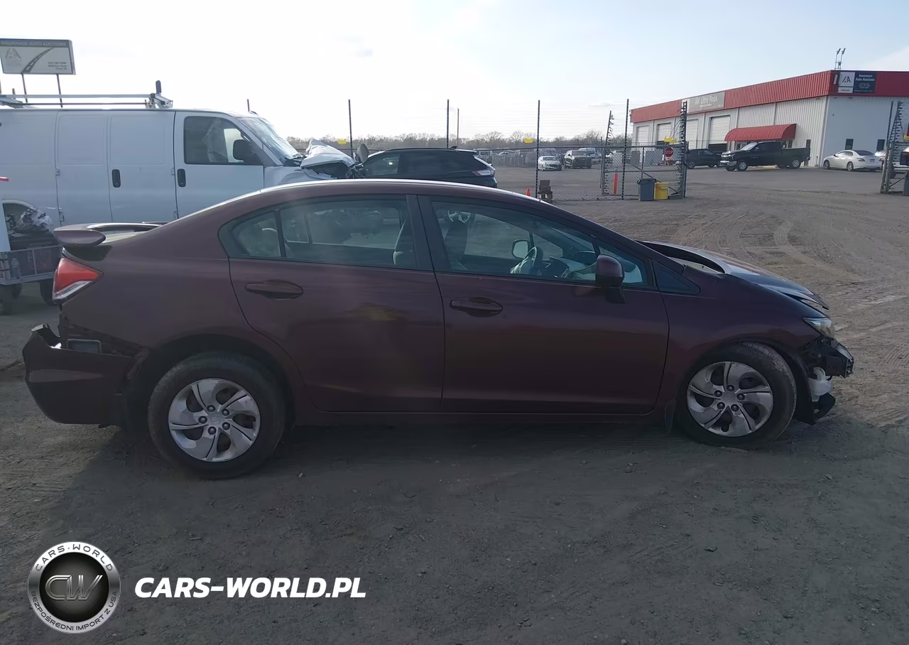 2013 Honda Civic Lx VIN:19XFB2F57DE029267 - 13