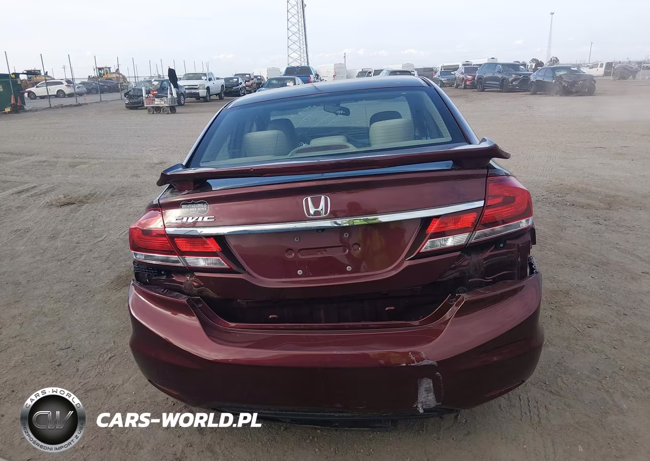 2013 Honda Civic Lx VIN:19XFB2F57DE029267 - 16