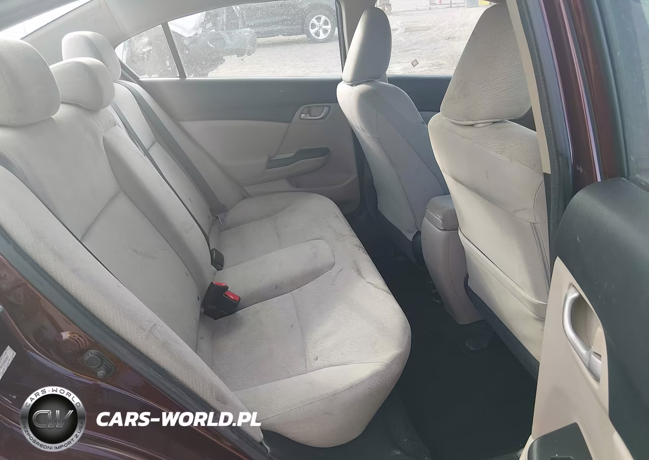 2013 Honda Civic Lx VIN:19XFB2F57DE029267 - 8
