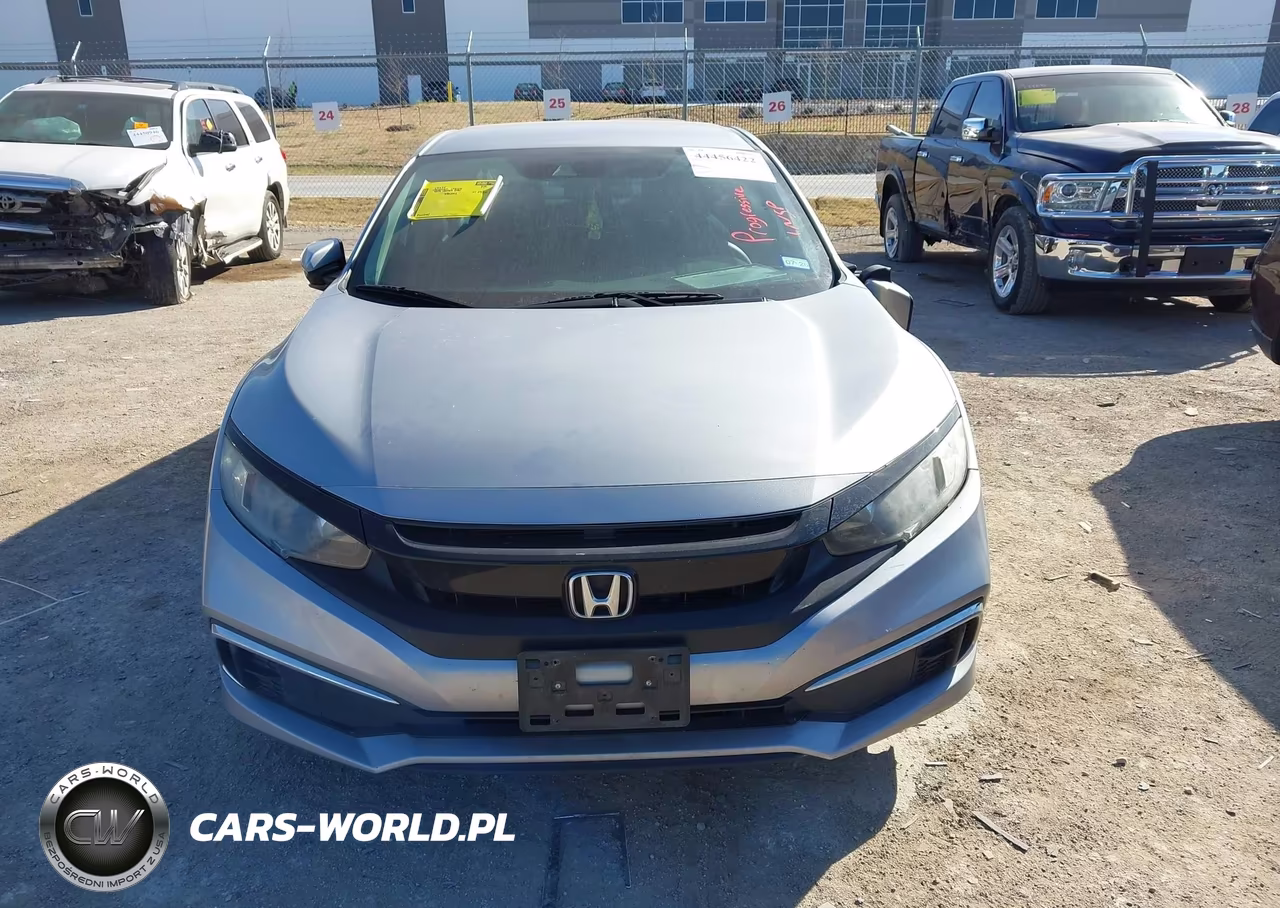 2019 Honda Civic Lx VIN:19XFC2F69KE032643 - 12