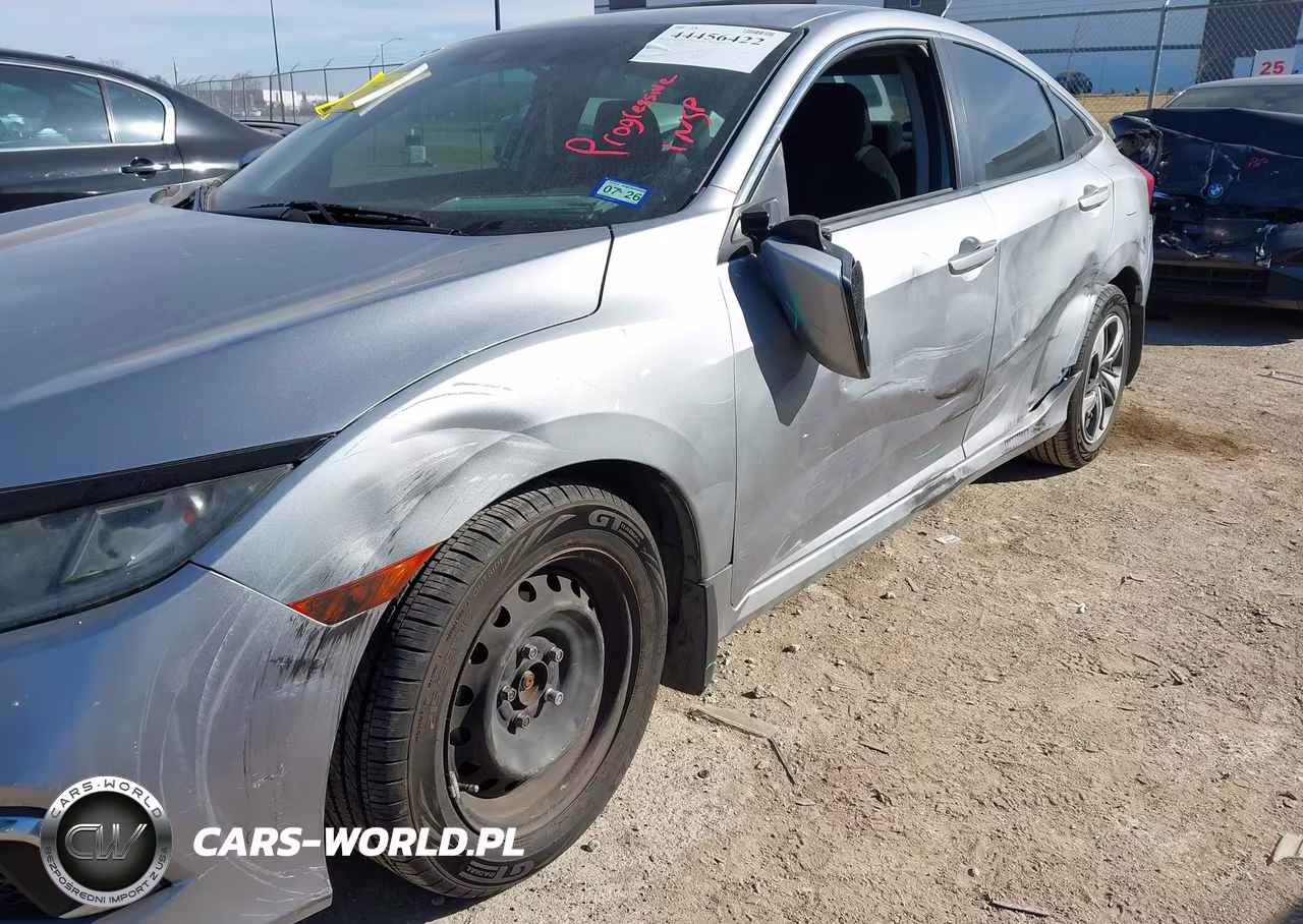 2019 Honda Civic Lx VIN:19XFC2F69KE032643 - 18