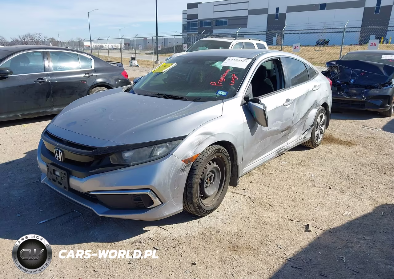 2019 Honda Civic Lx VIN:19XFC2F69KE032643 - 2