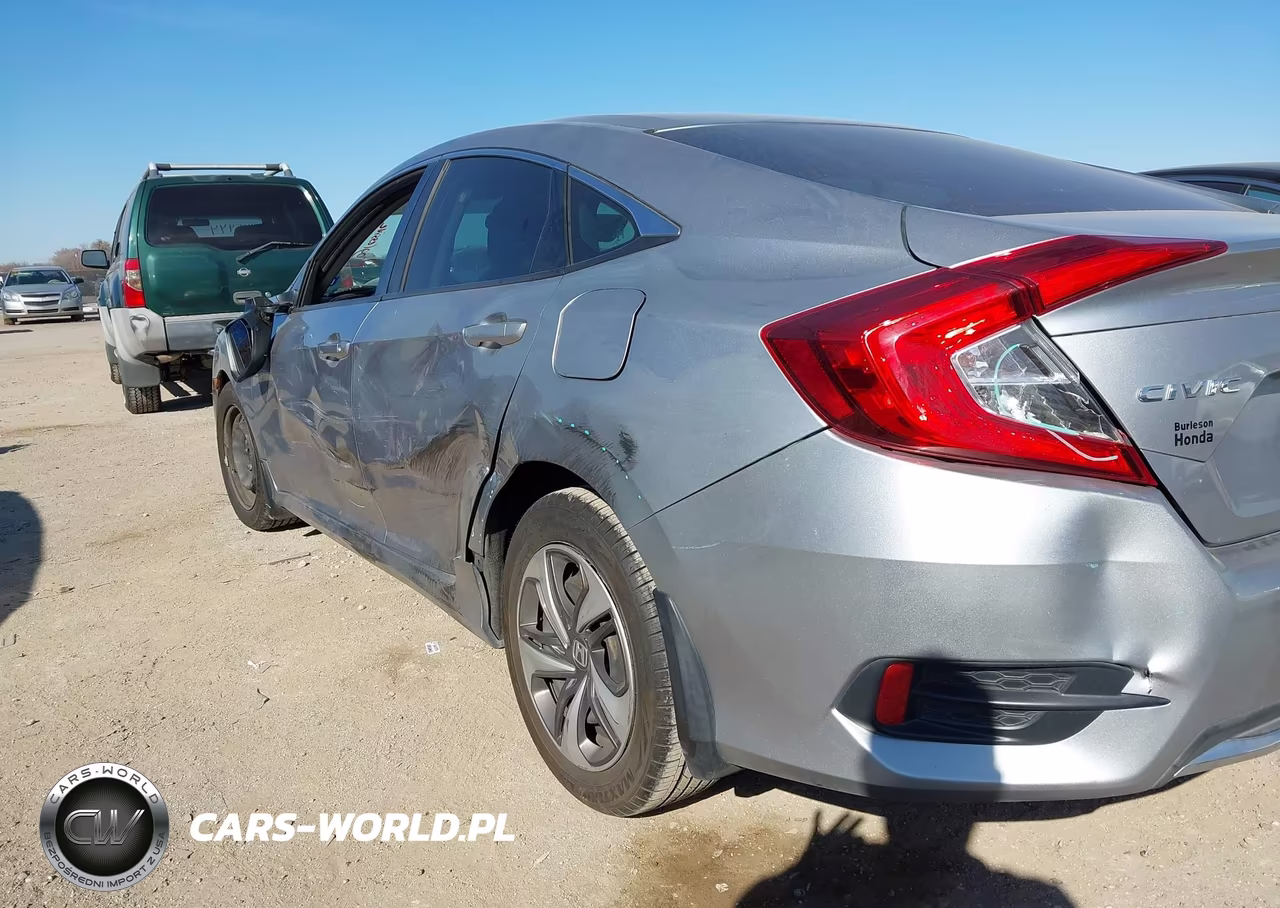 2019 Honda Civic Lx VIN:19XFC2F69KE032643 - 6