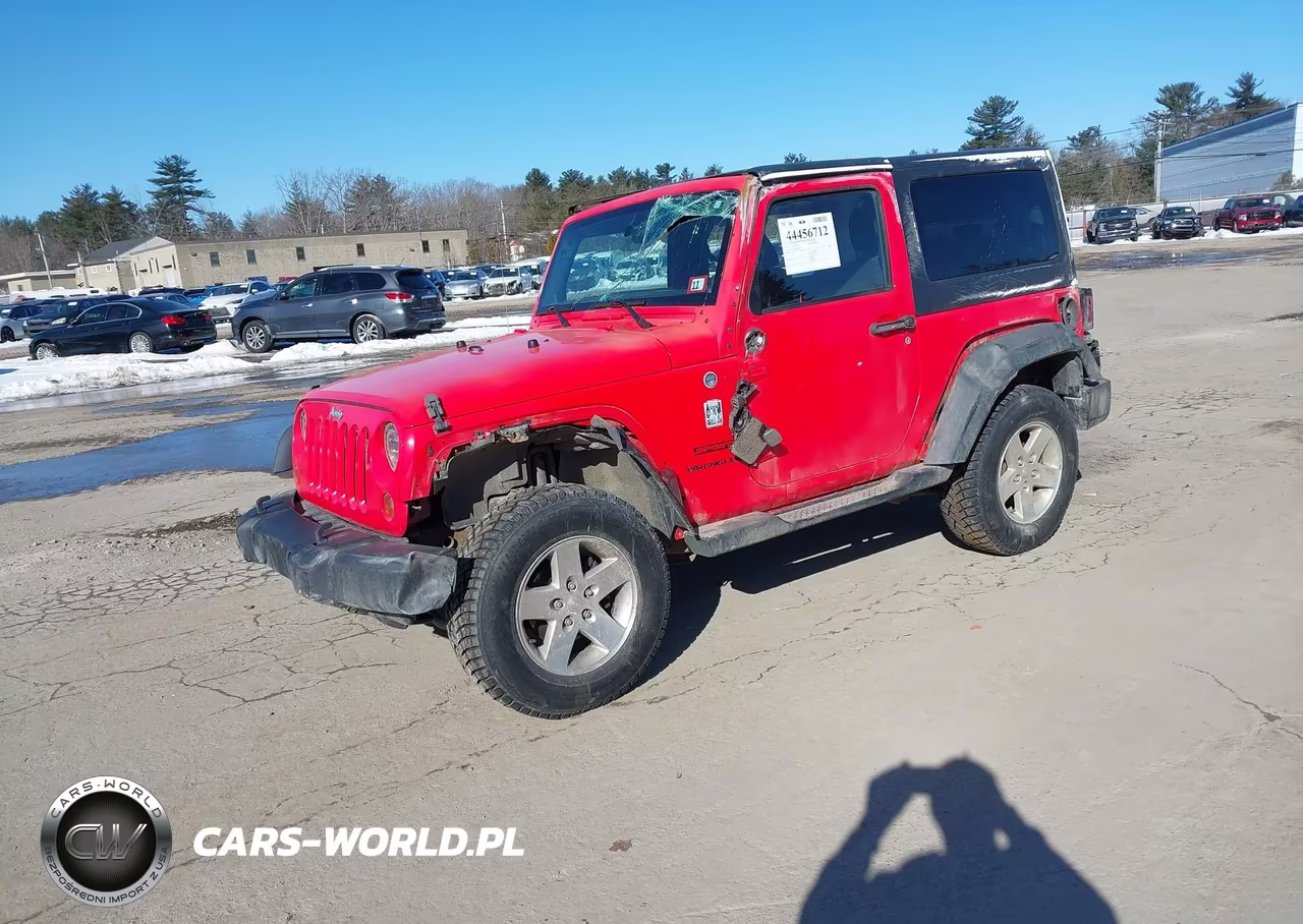 2013 Jeep Wrangler Sport VIN:1C4AJWAG4DL596234 - 2