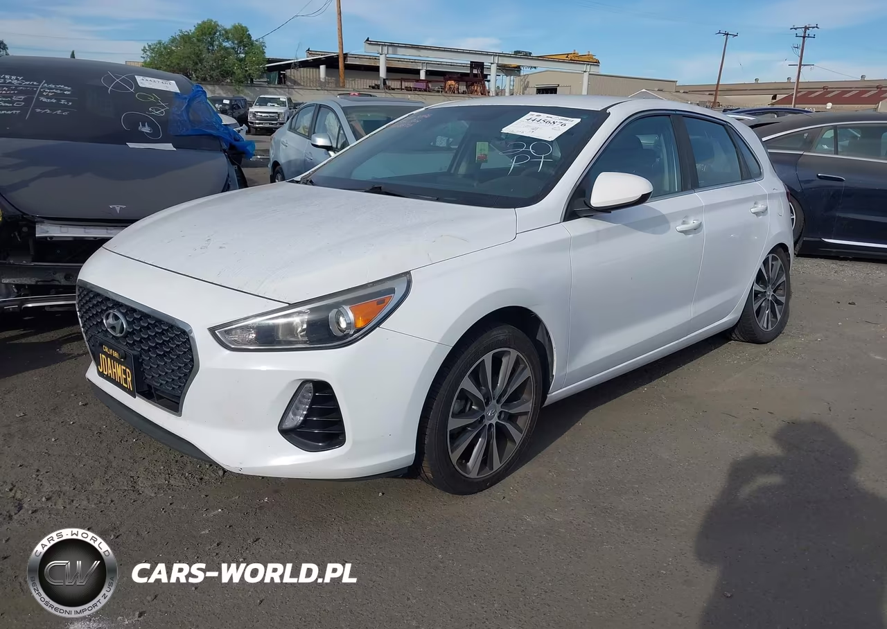 2019 Hyundai Elantra Gt VIN:KMHH35LEXKU088710 - 2