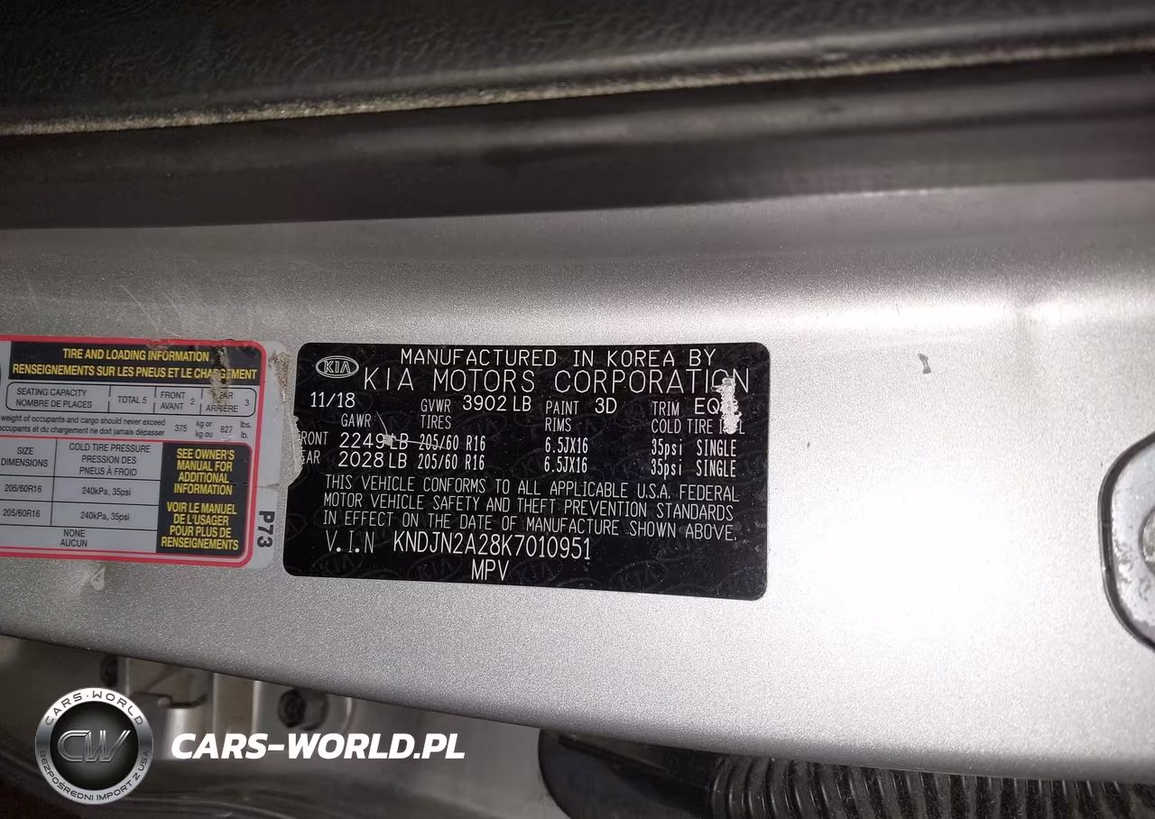 2019 Kia Soul VIN:KNDJN2A28K7010951 - 9