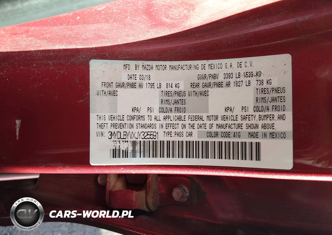 2018 Toyota Yaris Ia VIN:3MYDLBYVXJY325591 - 9
