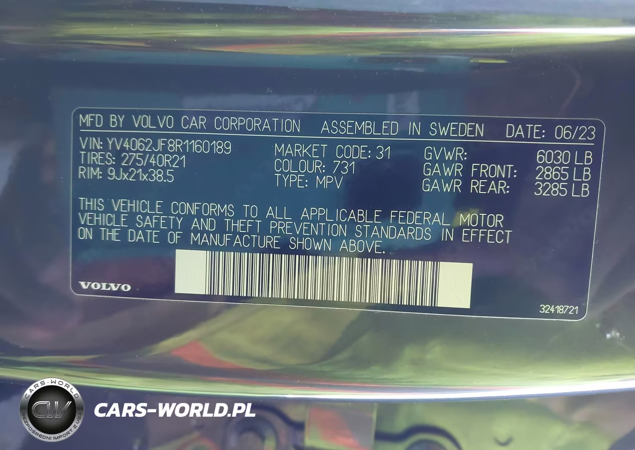2024 Volvo Xc90 B6 Ultimate Bright Theme 6-Seater VIN:YV4062JF8R1160189 - 9