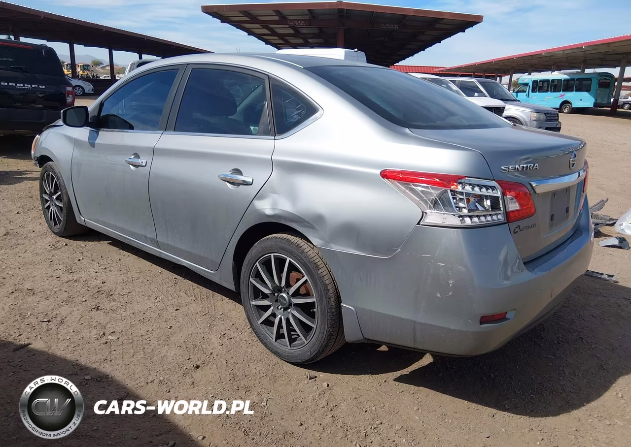 2014 Nissan Sentra S VIN:3N1AB7AP9EY330027 - 3