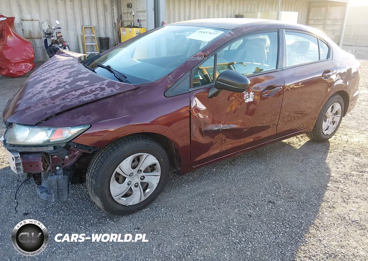 2015 Honda Civic Lx VIN:2HGFB2F56FH522253 - 2