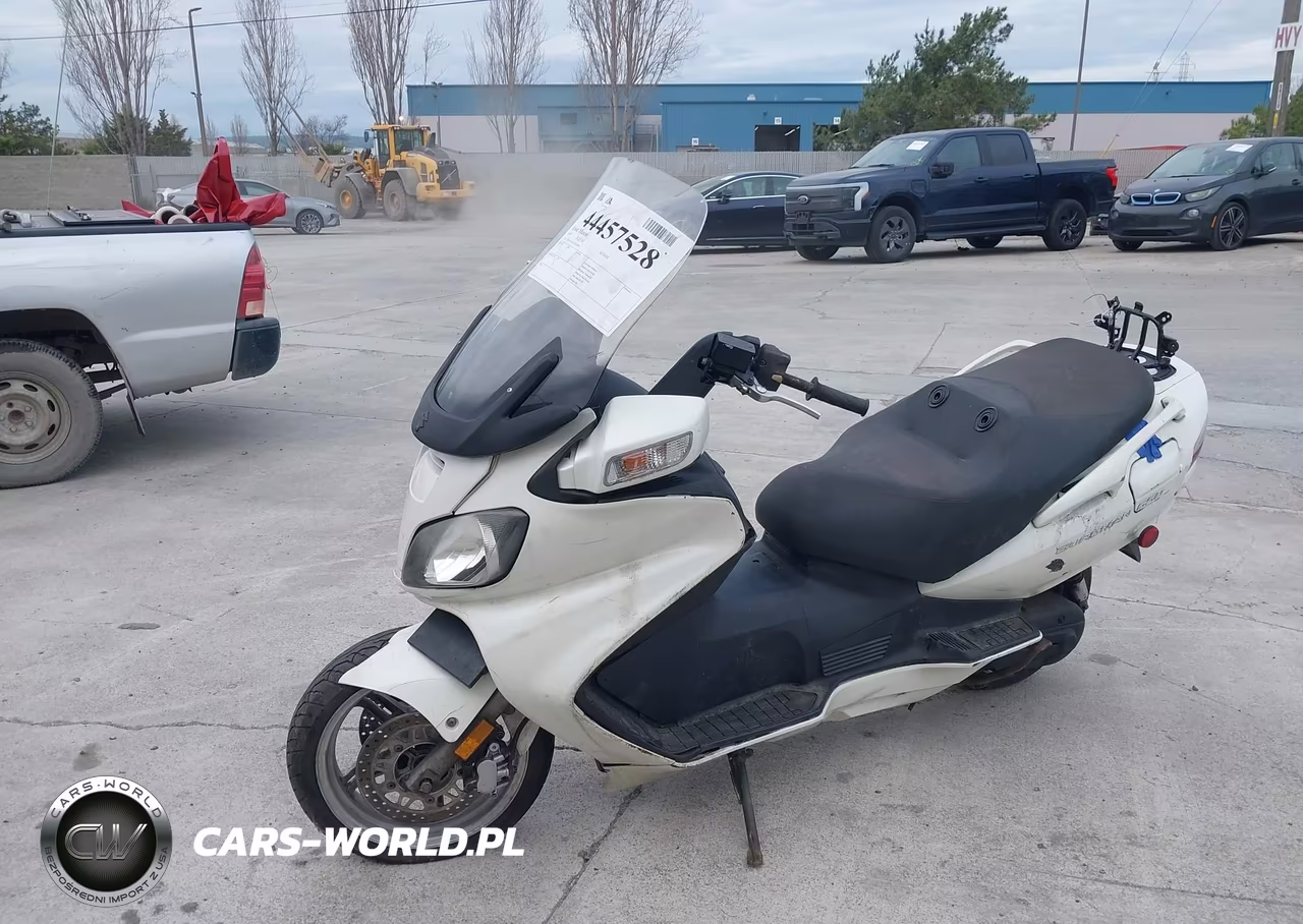 2007 Suzuki An650 VIN:JS1CP51A272101840 - 2