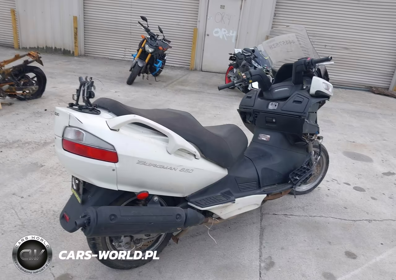 2007 Suzuki An650 VIN:JS1CP51A272101840 - 4