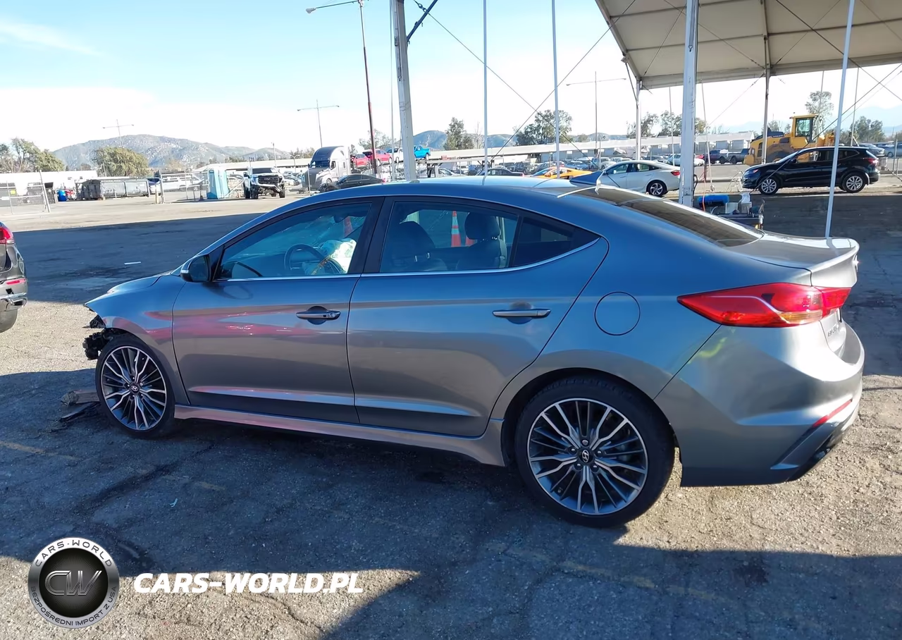 2018 Hyundai Elantra Sport VIN:KMHD04LBXJU507886 - 15