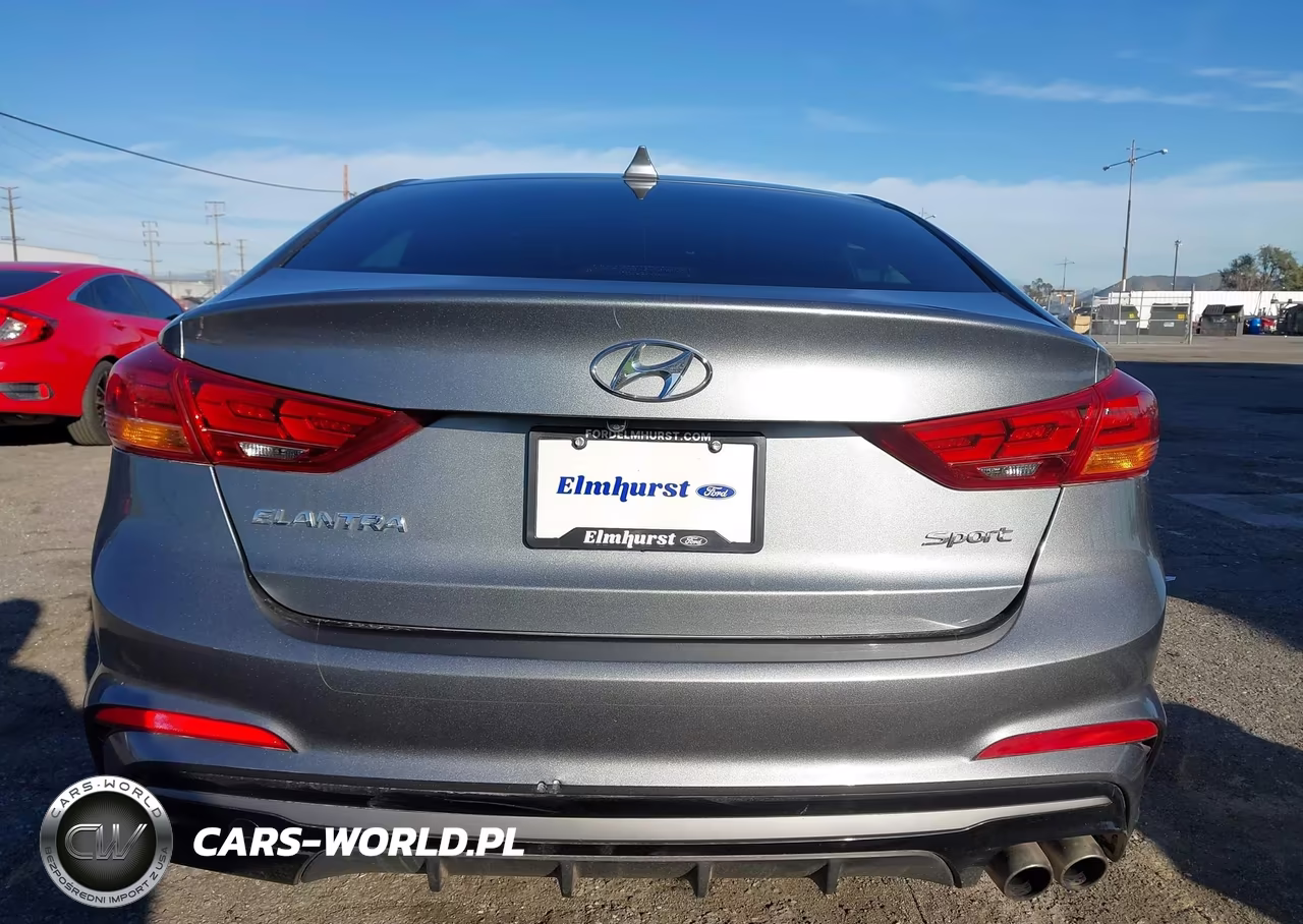 2018 Hyundai Elantra Sport VIN:KMHD04LBXJU507886 - 17