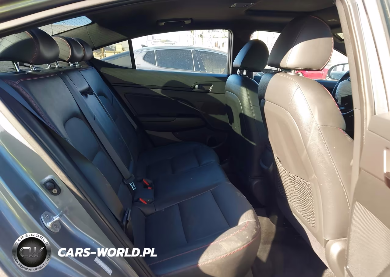 2018 Hyundai Elantra Sport VIN:KMHD04LBXJU507886 - 8