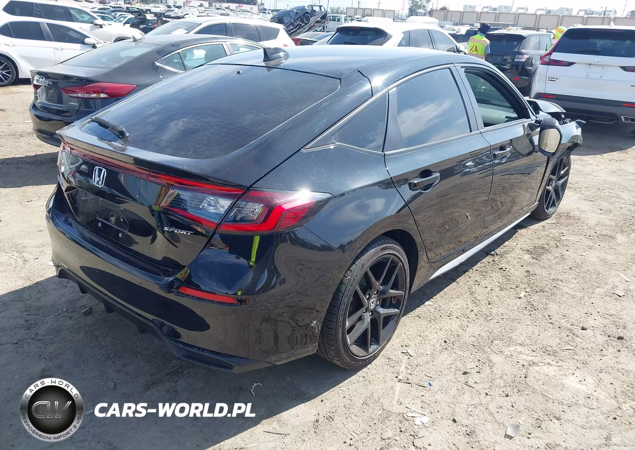 2025 Honda Civic Sedan Sport VIN:19XFL2H80SE022226 - 4