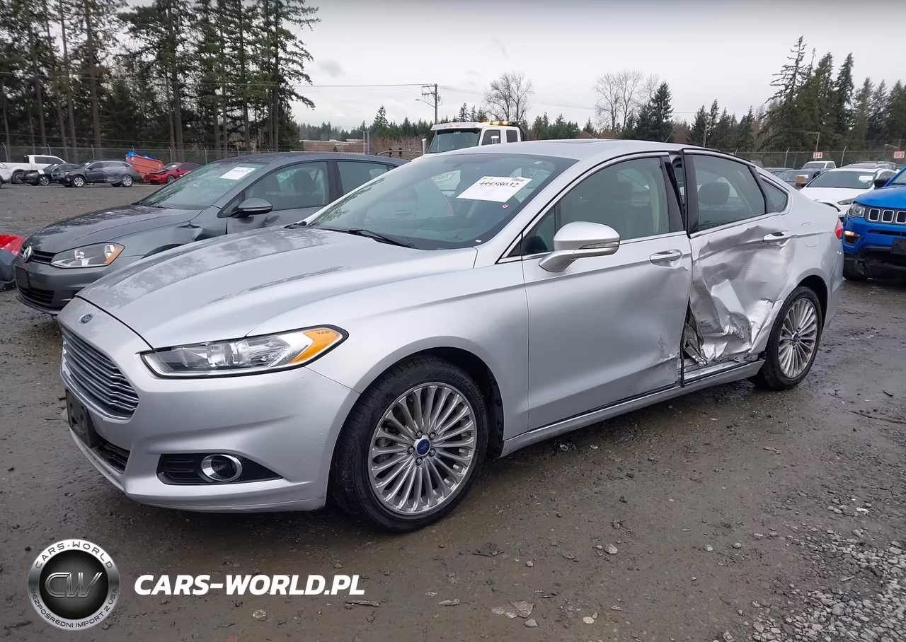 2016 Ford Fusion Titanium VIN:3FA6P0D9XGR268858 - 2