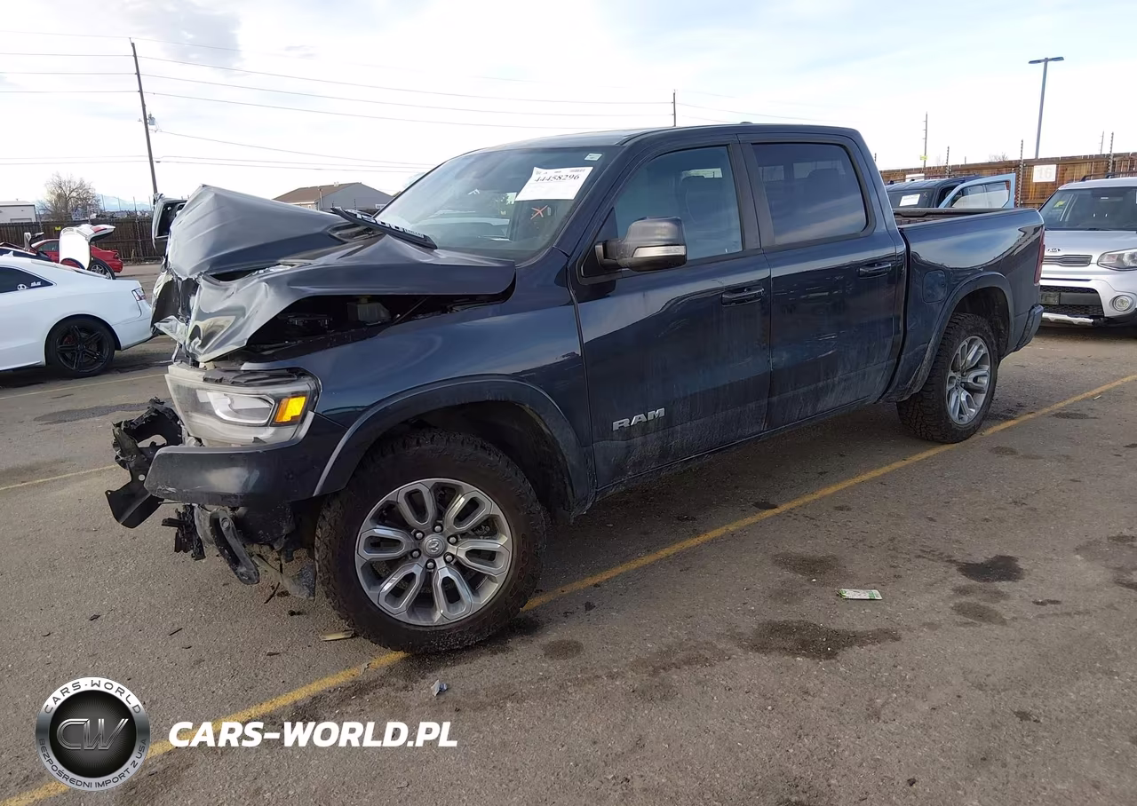 2021 Ram 1500 Laramie 4X4 5'7 Box VIN:1C6SRFJT4MN738667 - 2