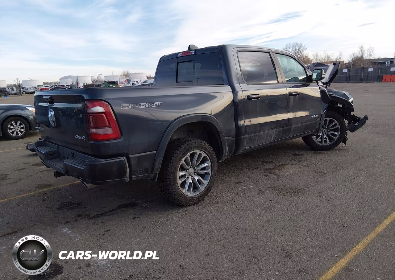 2021 Ram 1500 Laramie 4X4 5'7 Box VIN:1C6SRFJT4MN738667 - 4