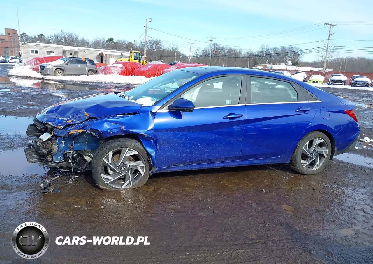 2024 Hyundai Elantra Sel VIN:KMHLS4DG3RU728578 - 14