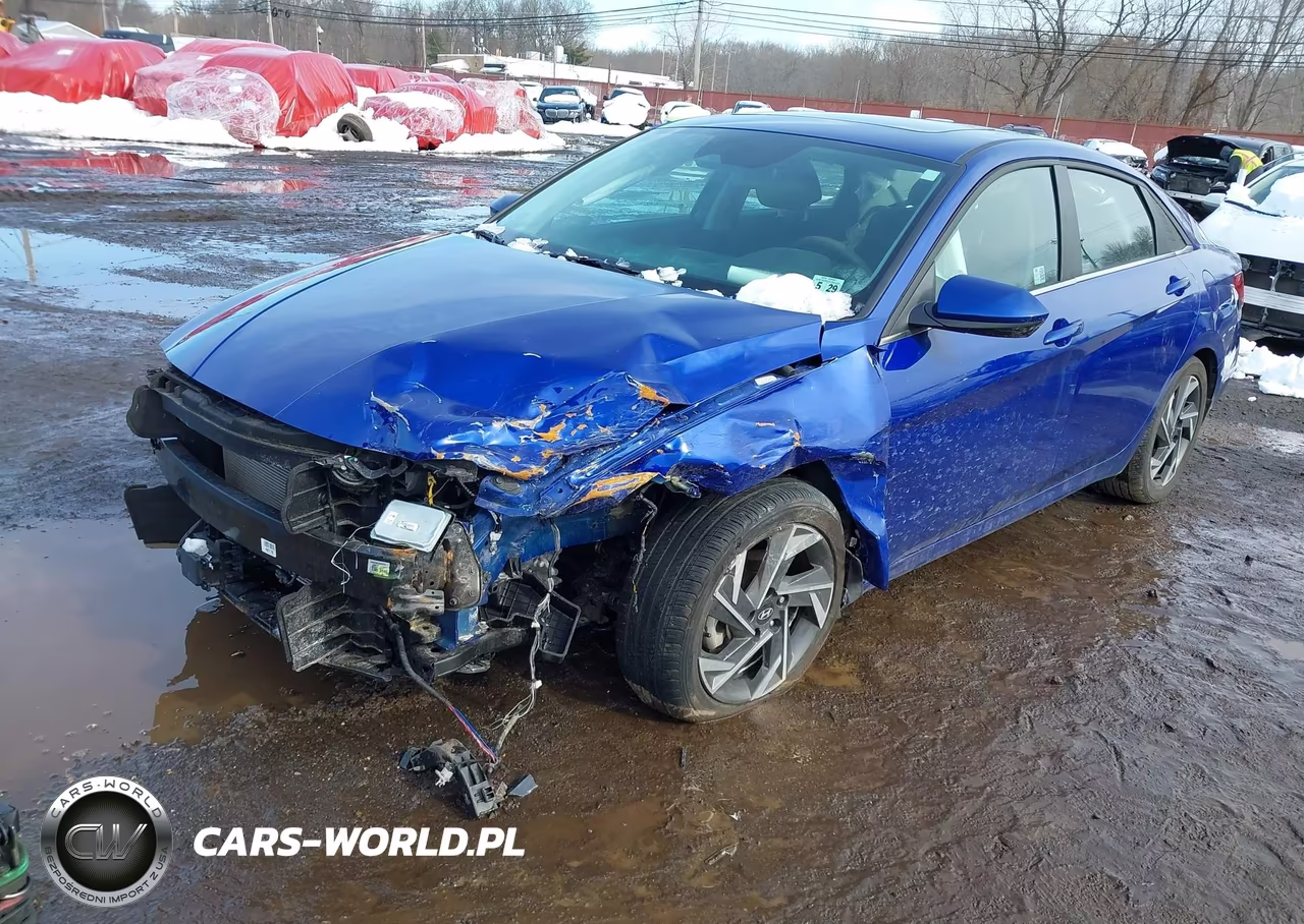 2024 Hyundai Elantra Sel VIN:KMHLS4DG3RU728578 - 2