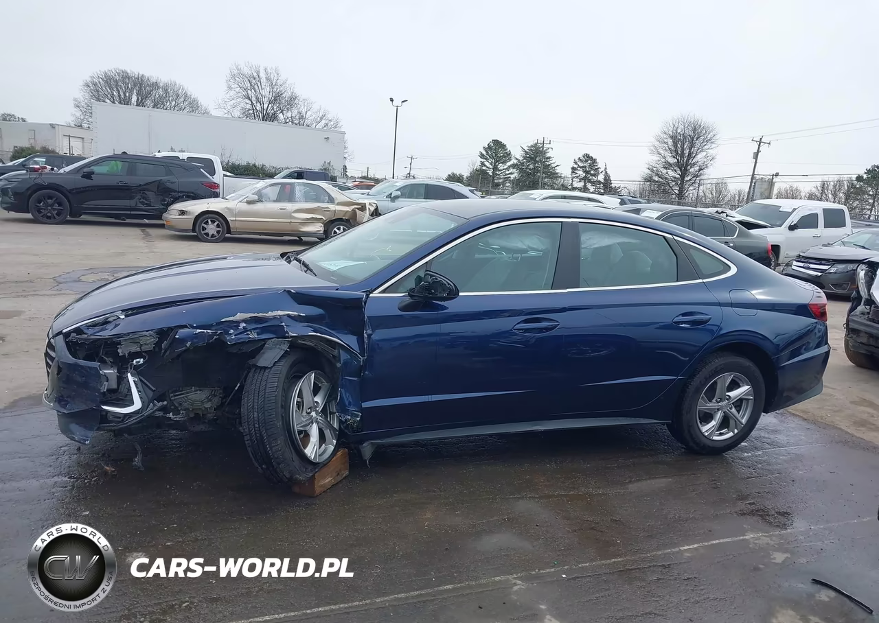 2021 Hyundai Sonata Se VIN:5NPEG4JAXMH077371 - 14
