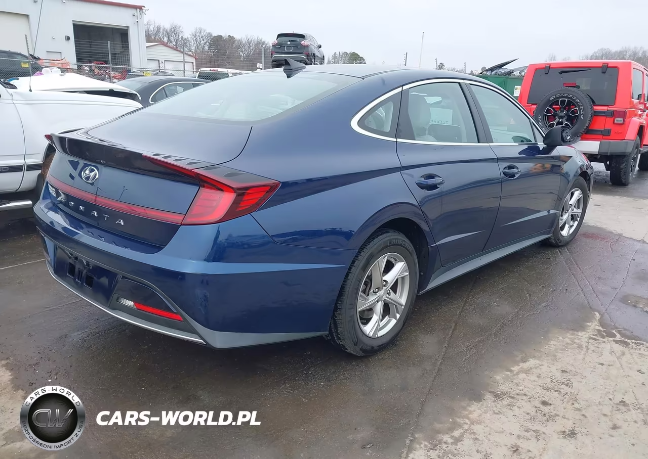 2021 Hyundai Sonata Se VIN:5NPEG4JAXMH077371 - 4