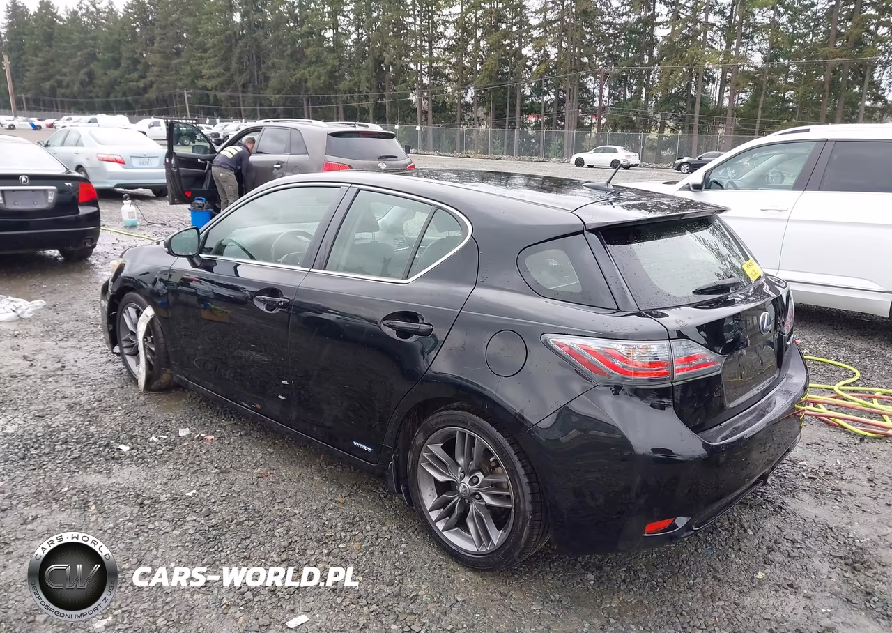 2012 Lexus Ct 200H Premium VIN:JTHKD5BHXC2076572 - 3