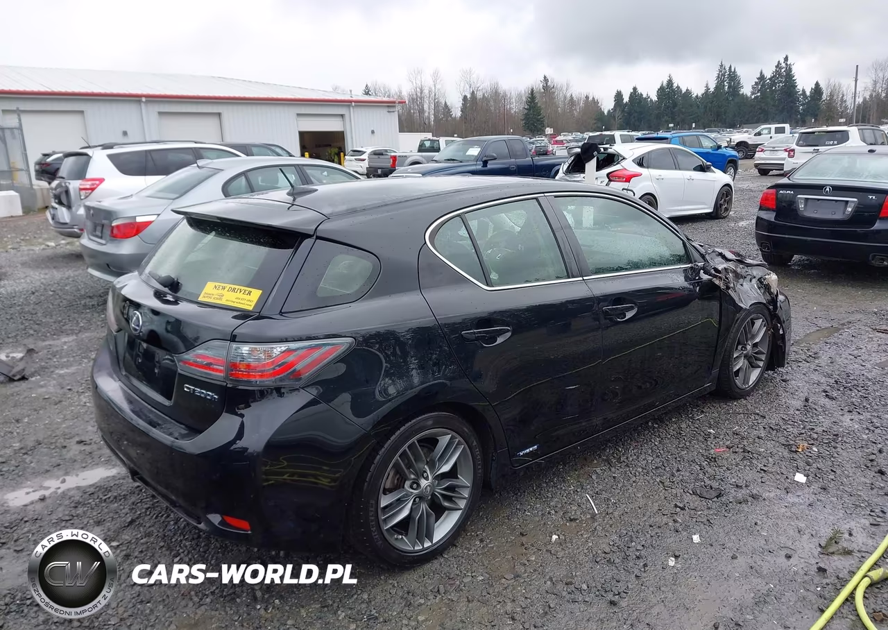 2012 Lexus Ct 200H Premium VIN:JTHKD5BHXC2076572 - 4