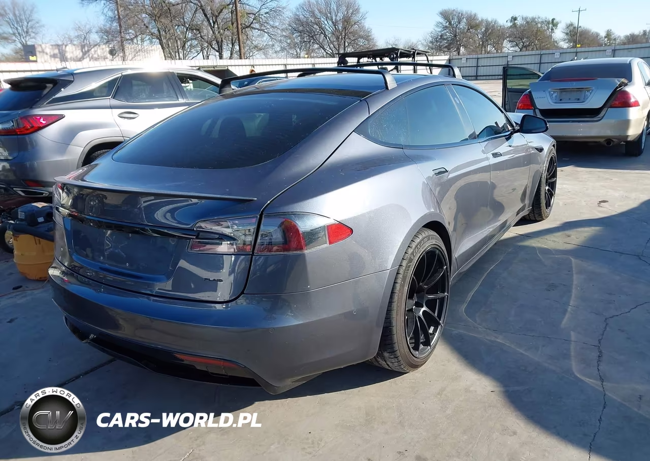 2021 Tesla Model S Plaid Tri Motor All-Wheel Drive VIN:5YJSA1E65MF440859 - 4