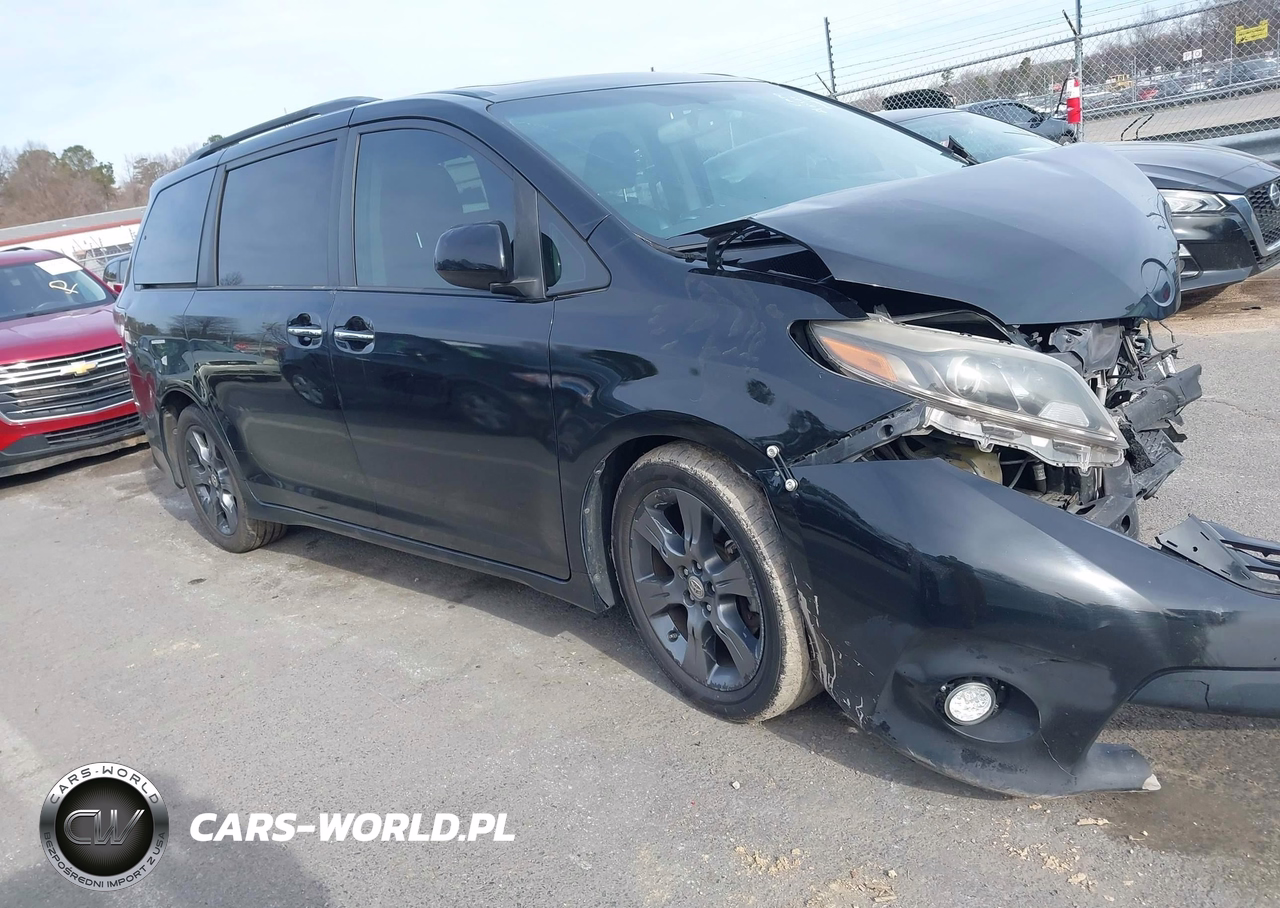 2016 Toyota Sienna Se Premium 8 Passenger